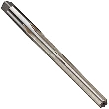 Alvord Polk 155-S-07 High-Speed Steel Taper Pin Reamer Set, Straight Flute, Uncoated Finish, 5-Piece, #0 - #5 Taper Pin Sizes in Wood Case