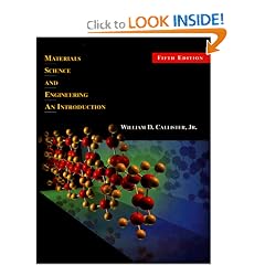 Materials Science and Engineering: An Introduction (5th Edition)