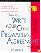 How to Write Your Own Premarital Agreement: With Forms (Legal Survival Guides)
