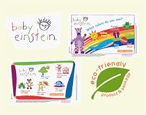 Neat Solutions Baby Einstein ECO-FRIENDLY Table Topper Disposable Stick-on Placemats 20-Count