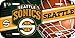 NBA Seattle Supersonics License Plate