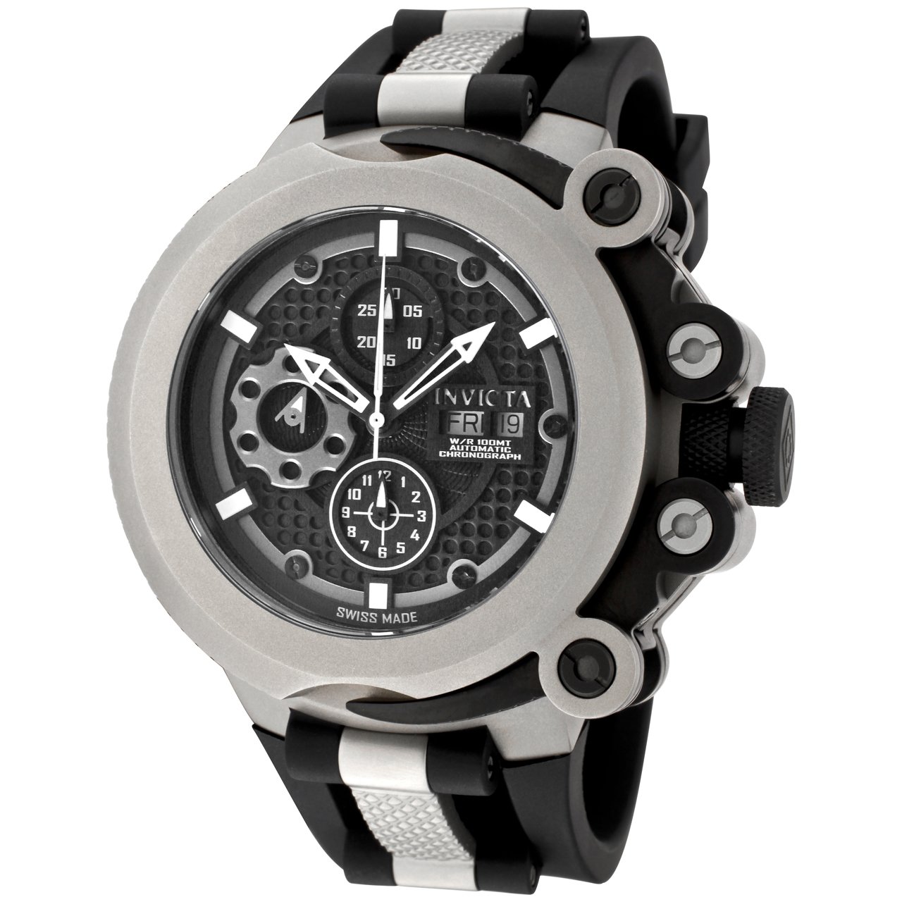 Invicta Men's 0959 Coalition Forces Swiss Automatic Chronograph Titanium Watch | eBay