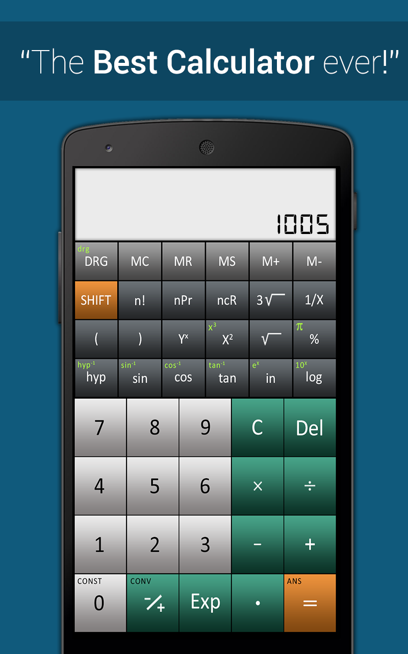 RealCalc Scientific Calculator Amazon.ca Appstore for Android