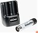 Black and Decker VP132 VersaPak 3.6-Volt 2-Port 3 Hour Stick Style Battery Charger with 1 VP100 Battery