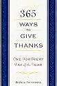365 Ways To Give Thanks: One for Every Day of the Year