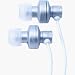 Electronics : Skullcandy FMJ Earbuds / Headset (iPhone Compatible) - Silver