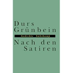 Nach den Satiren: Gedichte