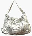 Jimmy Choo Inspired White Belted Tote