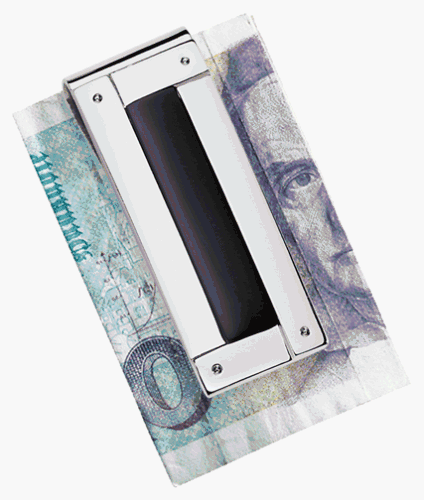 Click here to buy Dolan Bullock Nero Collection Sterling Silver & Onyx Money Clip.
