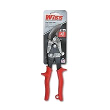 Wiss M6R MetalMaster 1-1/4-Inch Cut Capacity 9-1/4-Inch Left and Straight Cut Offset Snip