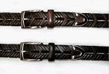 2-Piece Wrap Around Braided Belt by Evado Kazelli