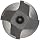 Union Butterfield T400 High Speed Steel Core Drill Bit, Black Oxide Finish, Morse Taper Shank, Spiral Flute, 118 Degree Point Angle, 29/32"