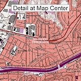 USGS Topographic Quadrangle Map - Los Angeles, California (Folded/Waterproof)