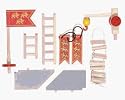 Castle Accessories Set Red by Edix