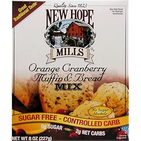 New Hope Mills Sugar Free Orange Cranberry Muffin and Bread Mix by New Hope Mills