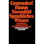 Sprachliches Wissen. Eine Einf�hrung in moderne Theorien der grammatischen Beschreibung