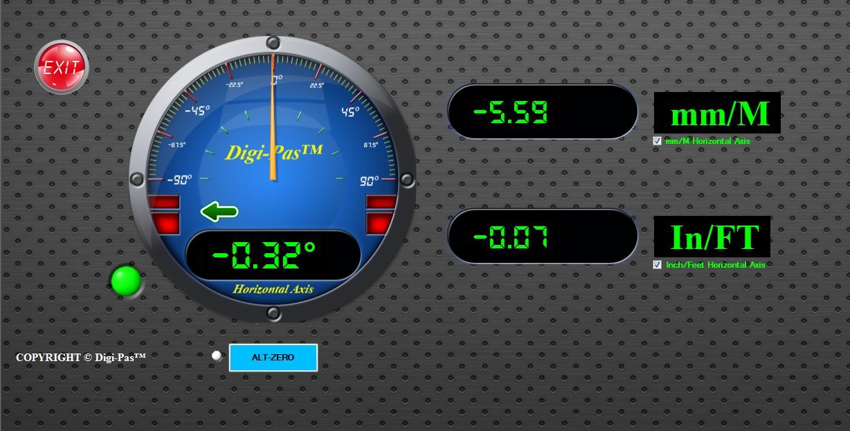 Digi-Pas DWL3500XY 0.001-Degree Resolution Dual Axis Digital ...