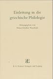 Produkt-Bild: Einleitung in die griechische Philologie