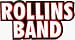 Rollins Band - Red, Black & White Logo - Large Jumbo Vinyl Sticker / Decal