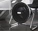 3kW Delonghi Powerful Electric Fan Heater - Black & Silver