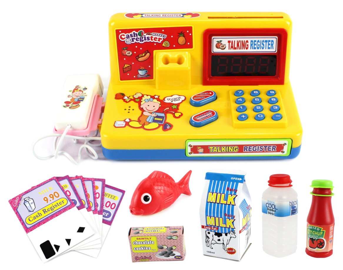 Top 10 Best Realistic Learning Cash Register With Scanner For Kids 2016