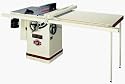 JET 708663RXK JTAS-10XL50-1 10-Inch Left Tilt 3 Horsepower Cabinet Saw with 50-Inch Xacta II Fence, Router Lift, 2 Cast Iron Extension Wings, Table Board, and Legs, 3 Horsepower 1 Phase
