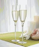 Tube Stem with Crystal Stones Flutes