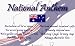 National Anthems Australia 7.5cm x 5cm Fridge Magnet