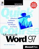 Quick Course in Microsoft Word 97 (Quick Course)