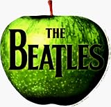 The Beatles - Logo on Green Apple - Sticker / Decal