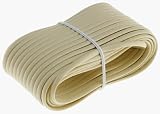 Flat Phone Wire, Ivory 50'