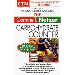 The Corinne T. Netzer Carbohydrate Counter (Ctn Food Counts)