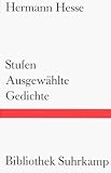 Stufen Ausgew&auml;hlte Gedichte - Hermann Hesse