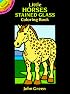 The Little Zoo Animals Stained Glass Coloring Book (Dover Little Activity Books)