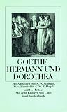 Hermann und Dorothea: Mit Aufsätzen von August Wilhelm Schlegel, Wilhelm von Humboldt, Georg Wilhelm Friedrich Hegel und Hermann Hettner (insel taschenbuch)