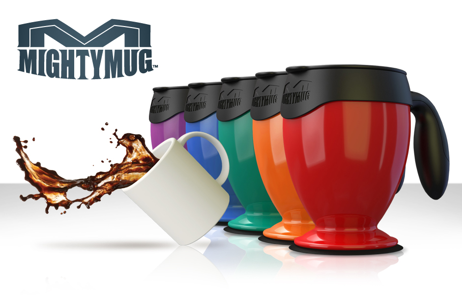 Highlighted by CBS News as one of the most innovative item for 2012, The Mighty Mug unveils its latest generation. Receiving praise from The Today Show, USA Today, and bloggers around the world! Pre-Order yours now!  