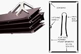 CRL 49 X 97 Bronze K.D. Screen Door Kit