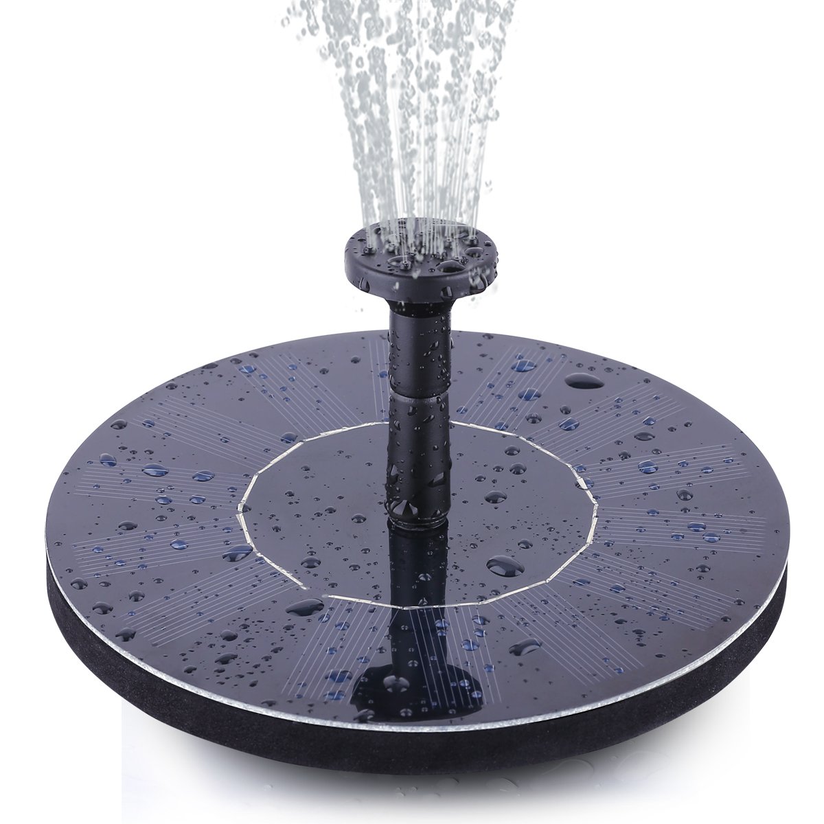 Solar Fountain Pump, FEELLE Solar Powered Floating Fountain Kit Solar
