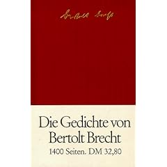 Die Gedichte von Bertolt Brecht in einem Band