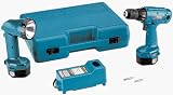 Makita 6233DWBLE 3/8-Inch 14.4 Volt Drill/Driver Kit with Flashlight