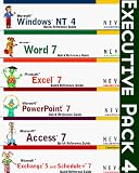 Executive Pack 4: Microsoft Office 7 with Windows NT (includes Quick Reference Guides for Word, Excel, PowerPoint, Access, Exchange/Schedule+, and Windows NT 4.0)