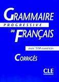 Grammaire progressive du Francais. L�sungsheft.
