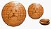 CAMIC Designs DOG013FC4T Laser-Etched Yorkshire Terrier Face Dog Set of 4 Coasters & Matching Trivet