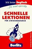 Berlitz Ich lerne Englisch, Schnelle Lektionen f&uuml;r zwischendurch - Ute Herwig, Telse Wokersien