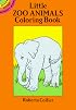 Little Zoo Animals Coloring Book (Dover Little Activity Books)