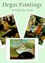 Degas Paintings: 24 Full-Color Cards (Card Books)