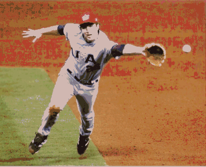 Buy Chase Utley 16x20 - World Baseball Classic Fielding by Sports Memorabilia LLC