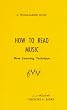 How to Read Music - a Programmed Book