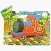 Wooden 9 Pcs Tray Puzzle Train - Bigjigs Toys