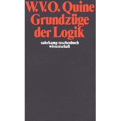 Grundz�ge der Logik (suhrkamp taschenbuch wissenschaft)
